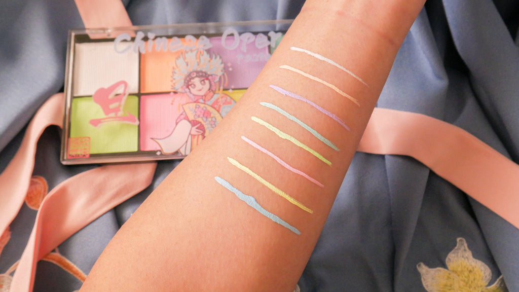 Chinese Opera Water-Activated Eyeliner Palettes