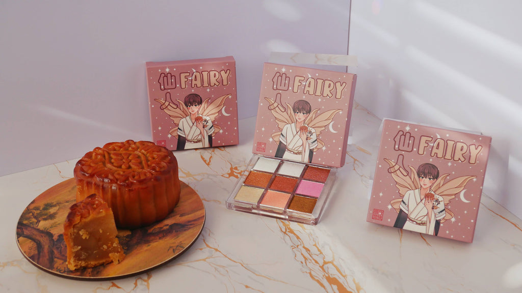 Douyin Fairy Boy Midautumn Duochrome Eyeshadow Palette