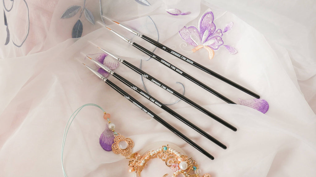 Water Activated Liners Fine Brush Set