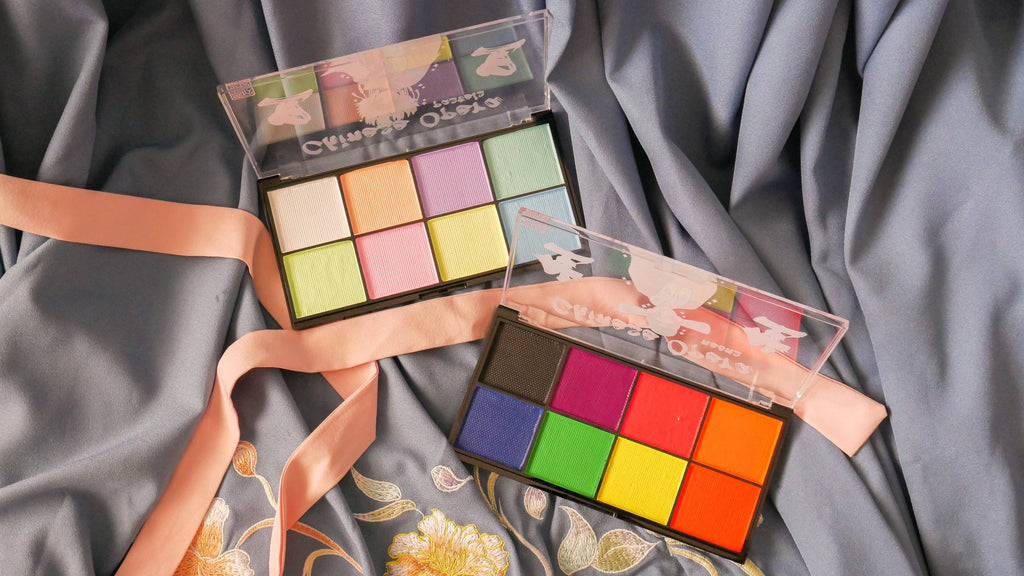 Chinese Opera Water-Activated Eyeliner Palettes