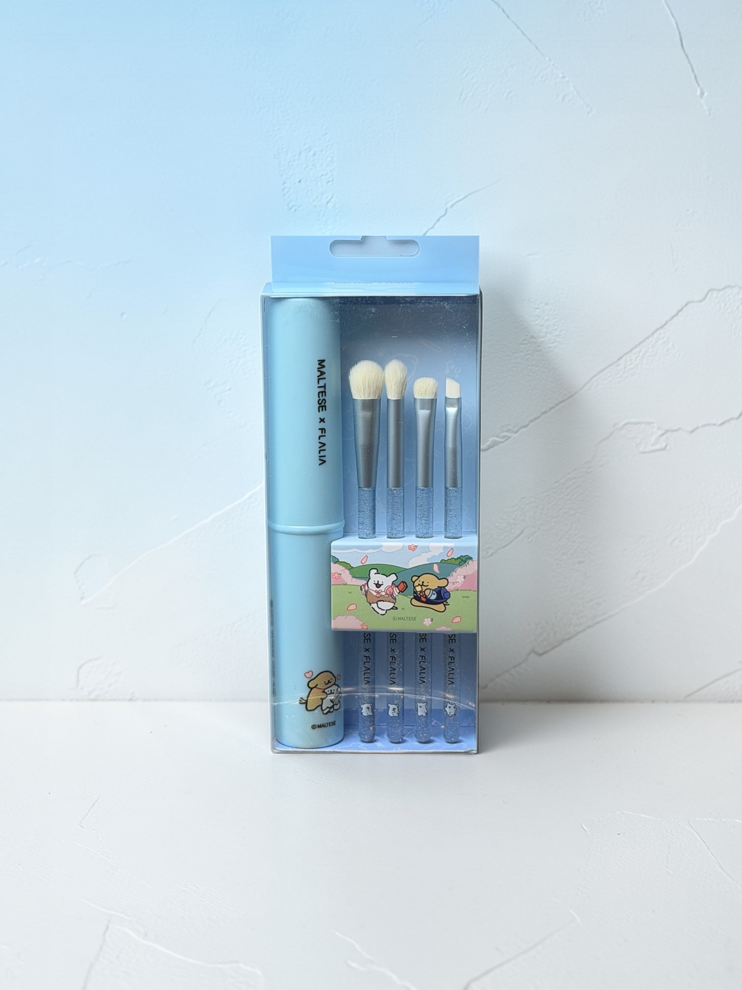 [Maltese Edition] FLALIA Brush Set — 5‑Type Eye Makeup Brush Kit