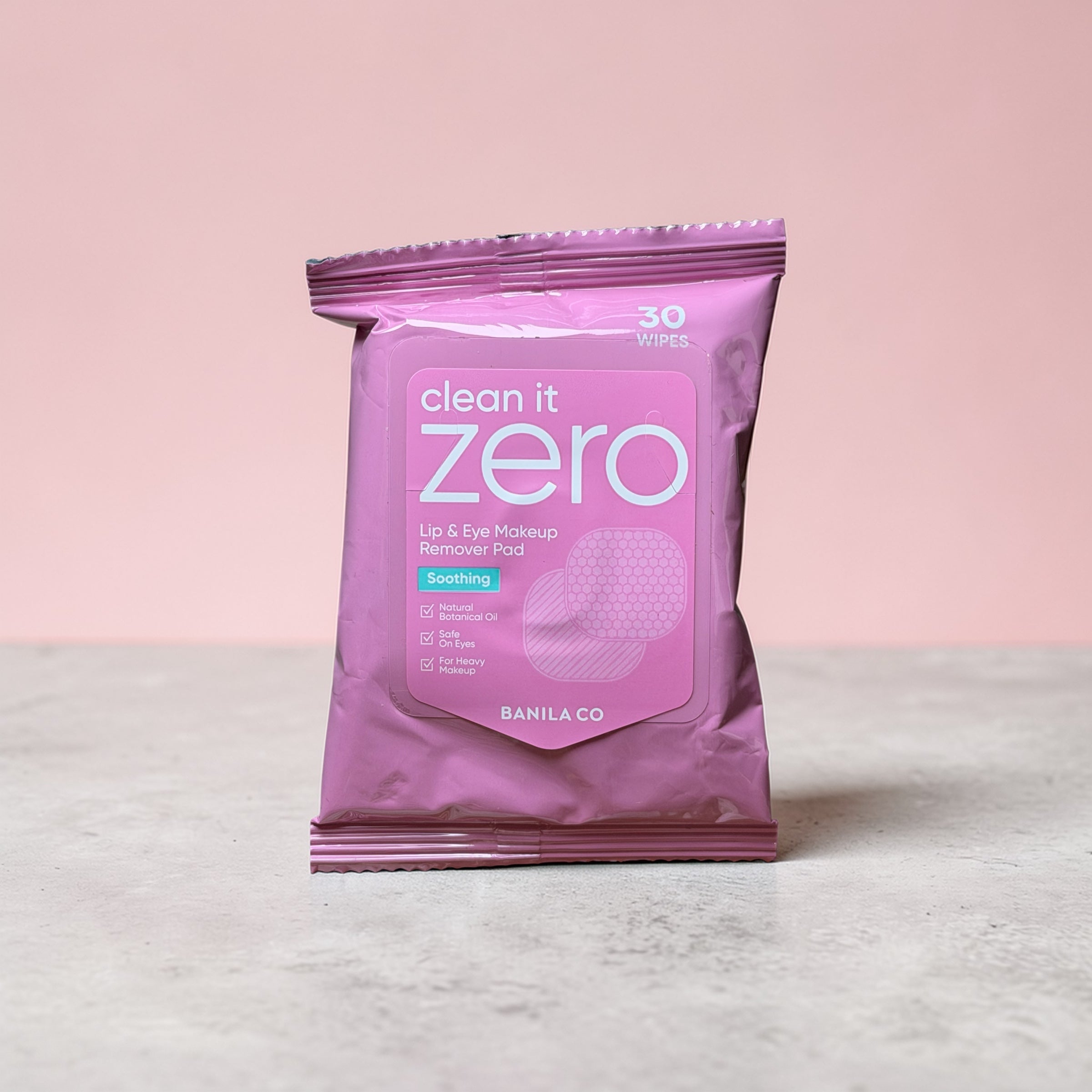 BANILA CO Clean It Zero Soothing Lip & Eye Remover Pad (30 Pads)