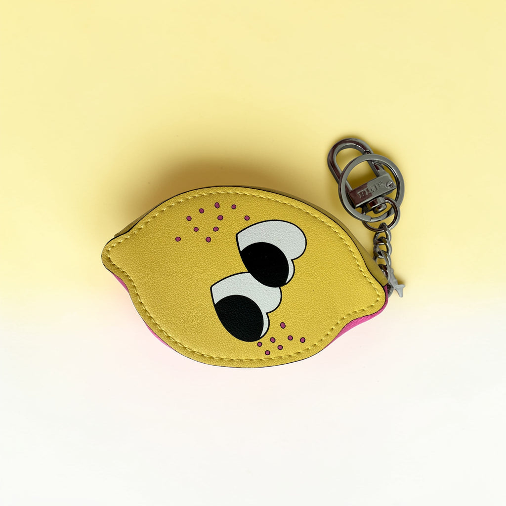 Victoria’s Secret PINK Lemon Keychain Coin Purse
