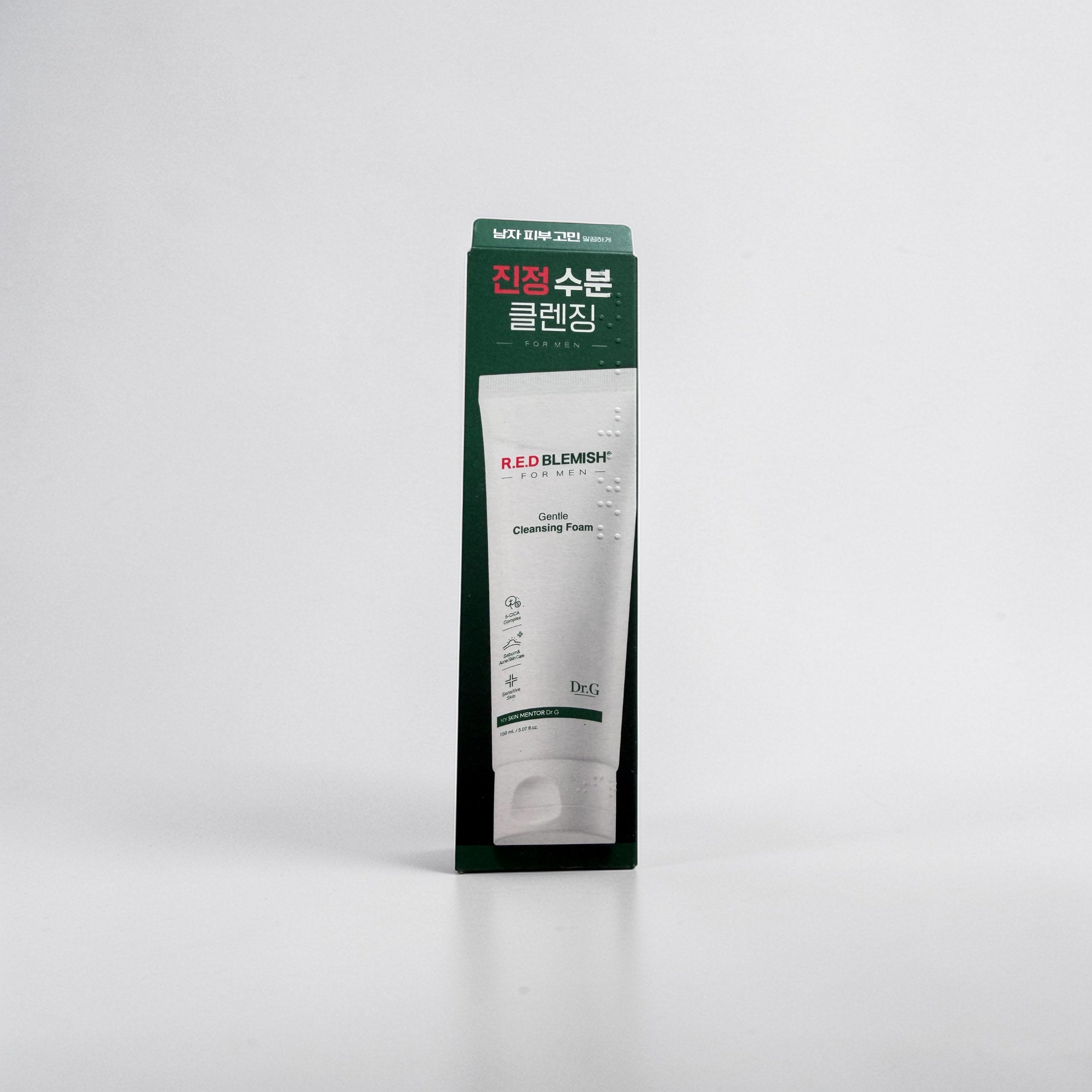 Dr.G R.E.D. Blemish For Men Gentle Cleansing Foam — 150mL