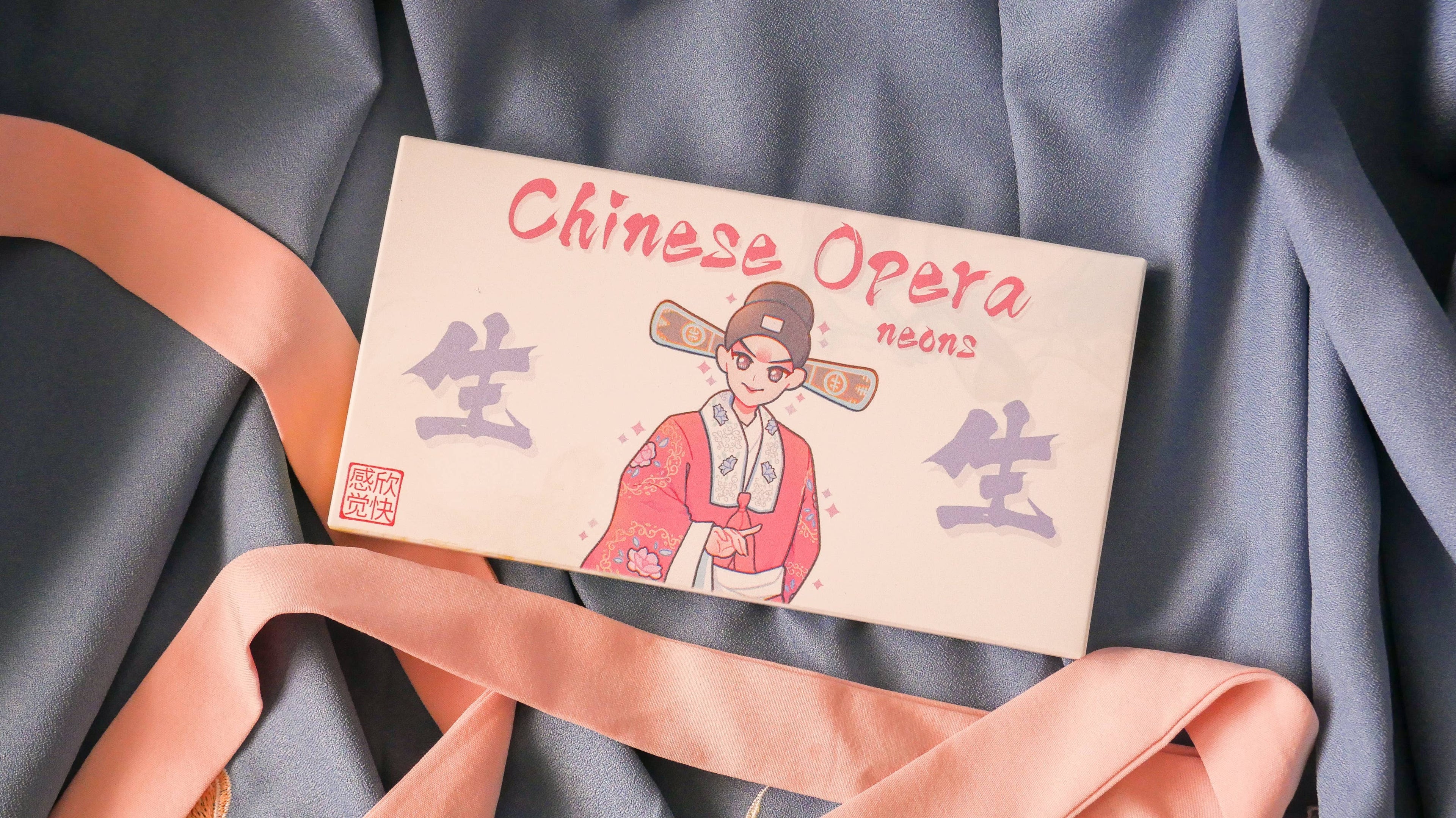 Chinese Opera Water-Activated Eyeliner Palettes