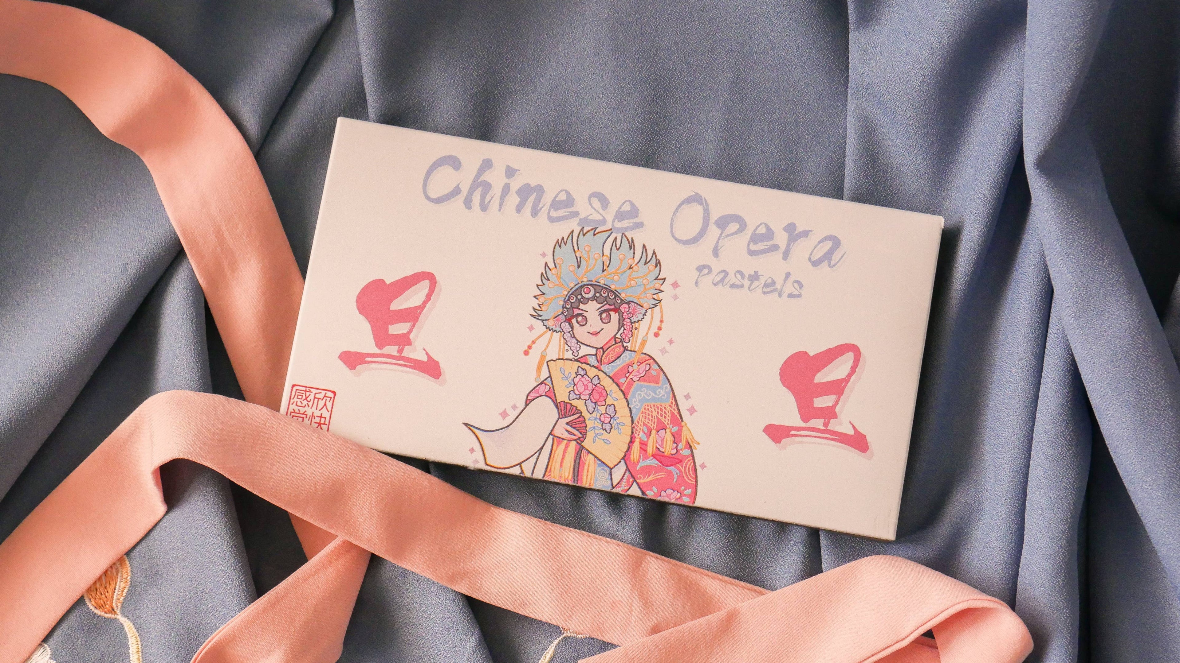 Chinese Opera Water-Activated Eyeliner Palettes
