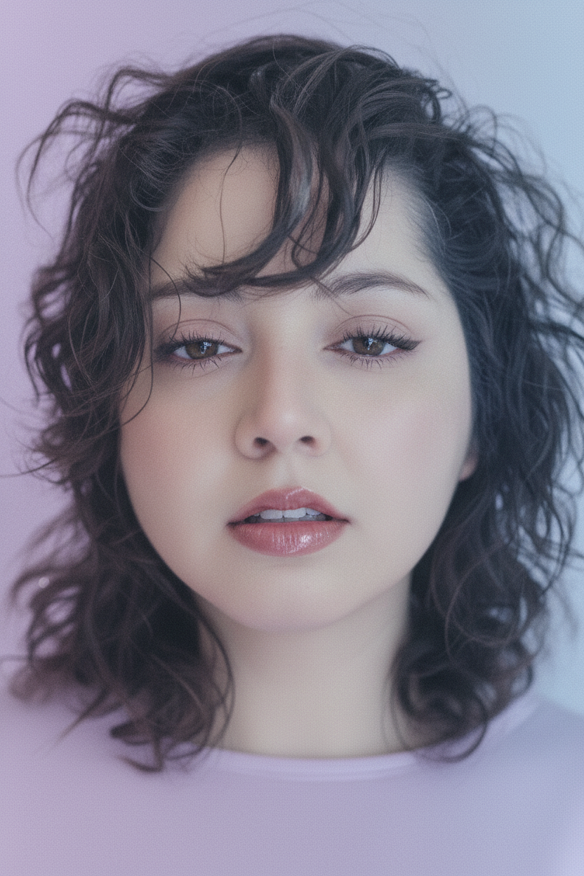 Professional beauty brand headshot